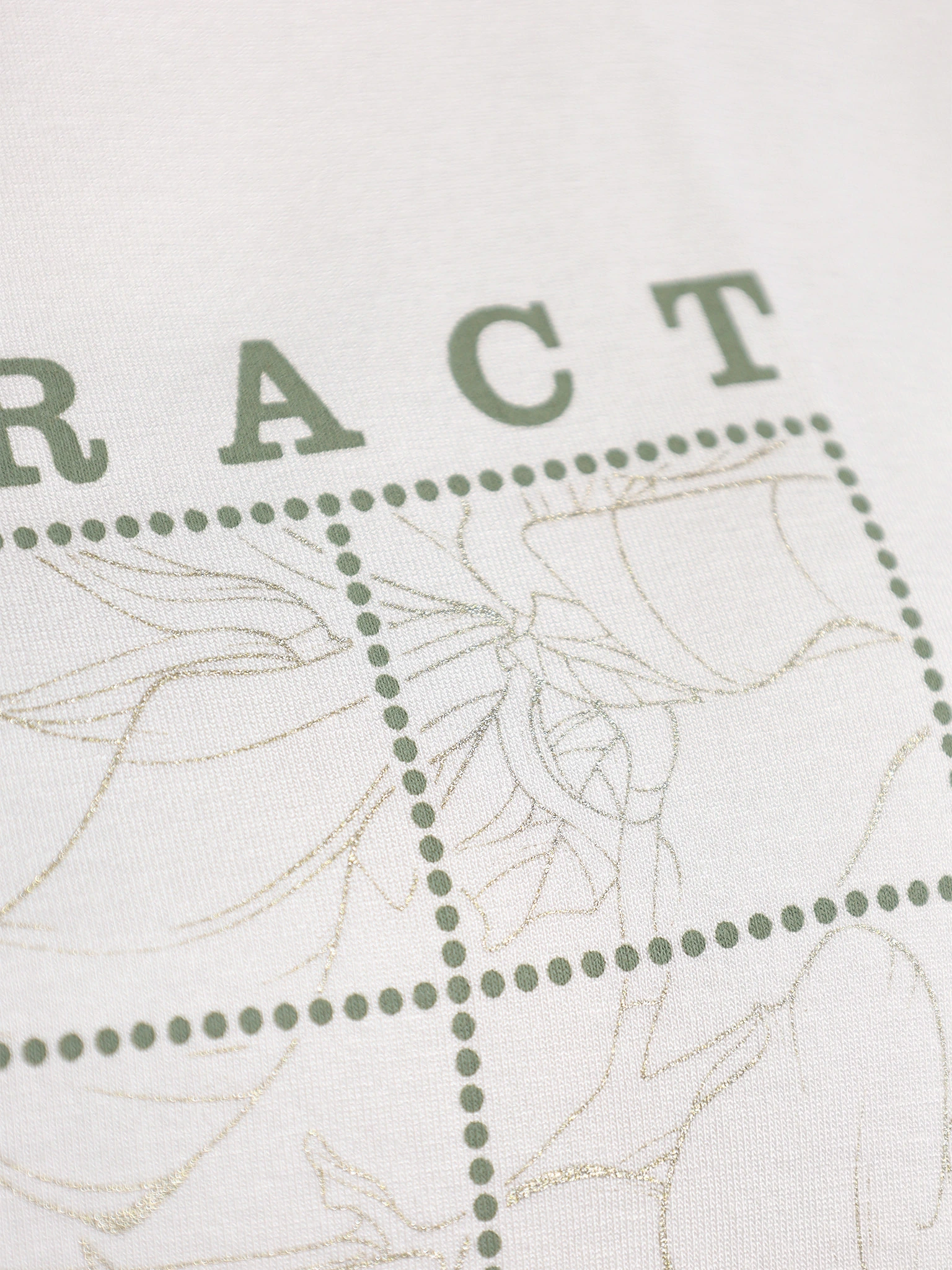 Футболка прямого кроя из смесового хлопка